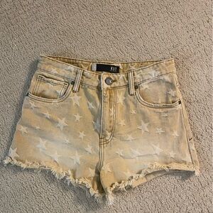 KUT High Rise Jane Denim Shorts, size 0